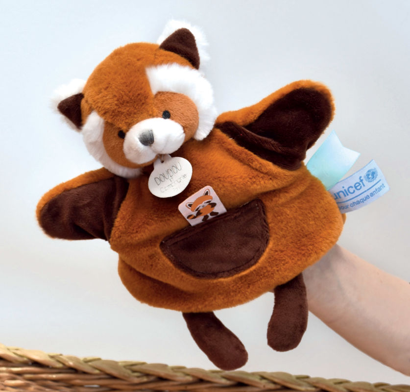  - unicef - marionnette panda roux 